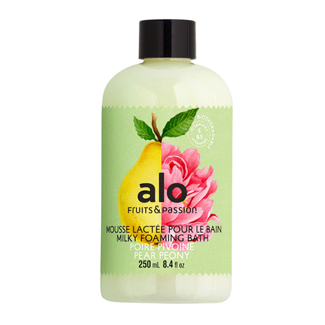 Mousse Lactée pour le Bain 250ml alo Poire Pivoine