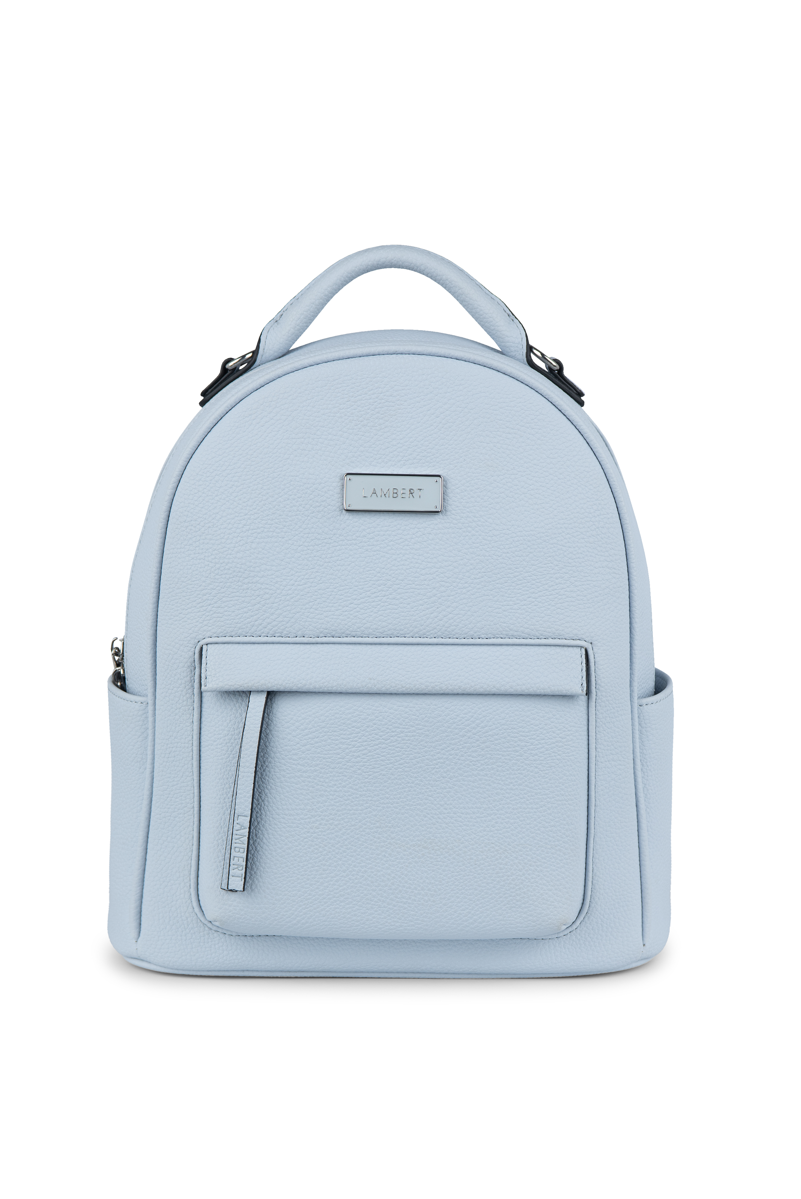 Sac à Dos en Cuir Vegan Azure Pebble Lambert Le Maude