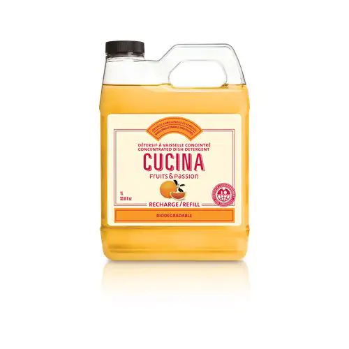 Recharge Détersif à Vaisselle Concentré Cucina Orange Sanguinelli et Fenouil 1L