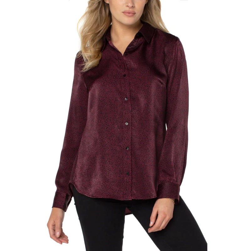 Blouse à Imprimé Léopard Liverpool LM8543G78P82 