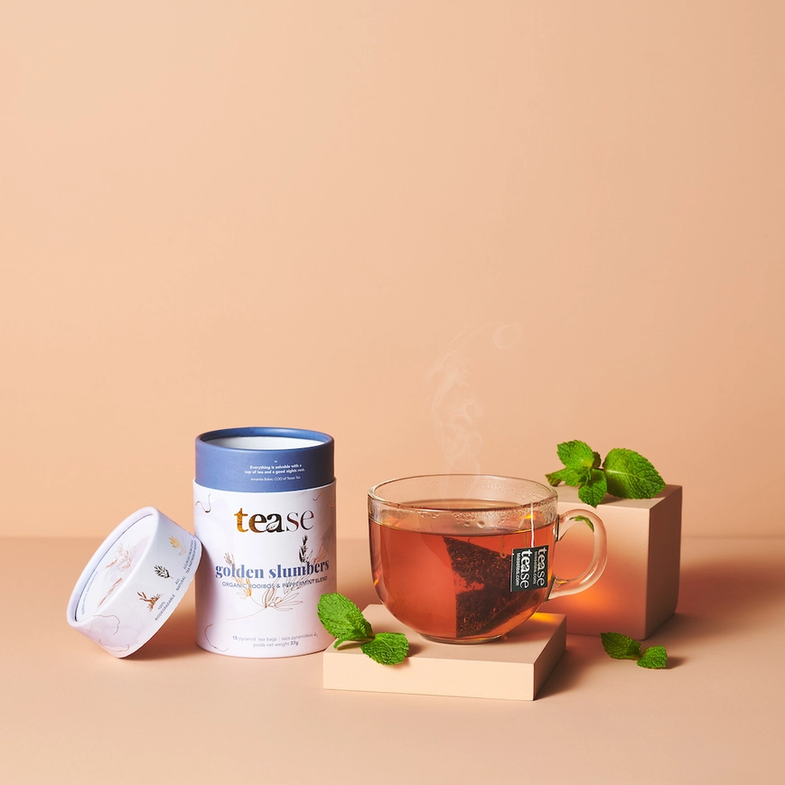 Tisane Rooibos Bio + Racine de Valériane Tease Golden Slumbers