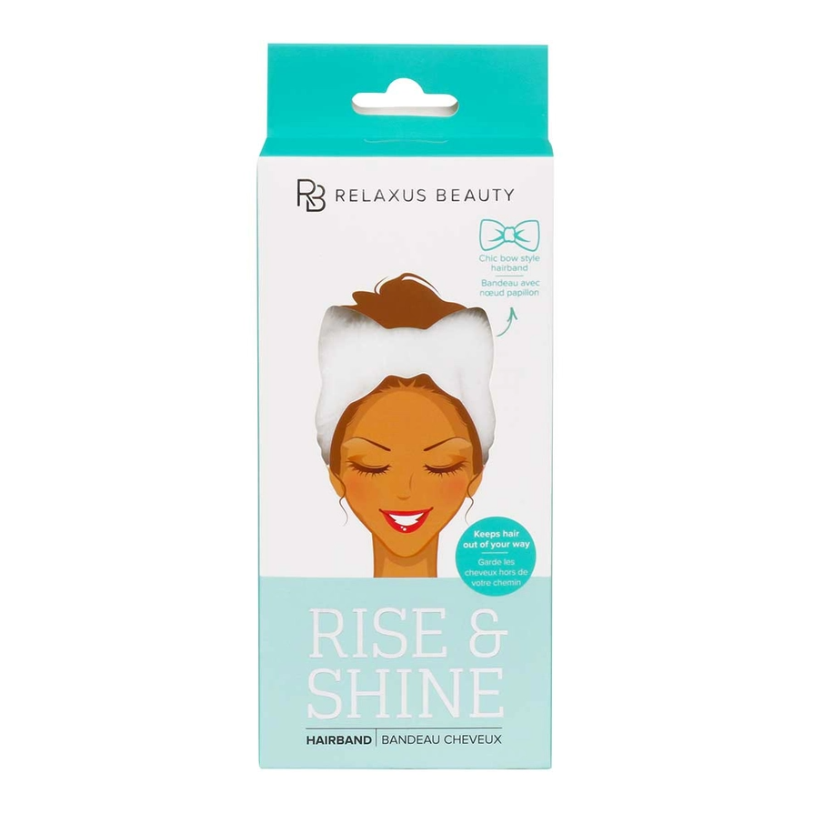 Bandeau Cheveux Rise & Shine Relaxus Beauty Blanc