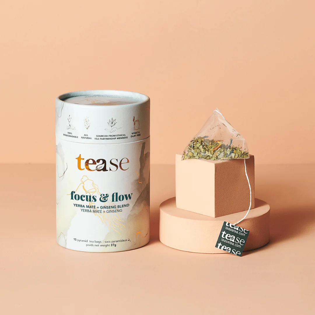 Yerba Mat/ + Ginseng Tease Tea Blends