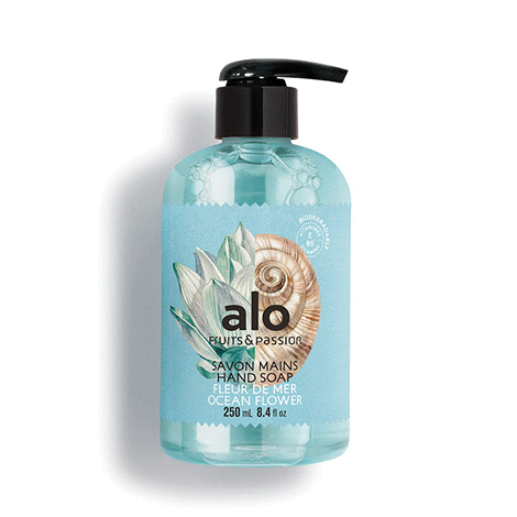 Savon Mains 250ml alo Fleur de Mer