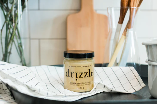 Miel Cru Gingembre Éclat 350g Drizzle Honey