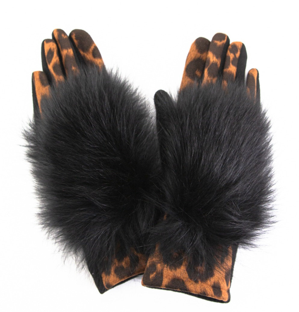 Gants Animal avec Fourrure Mitchie