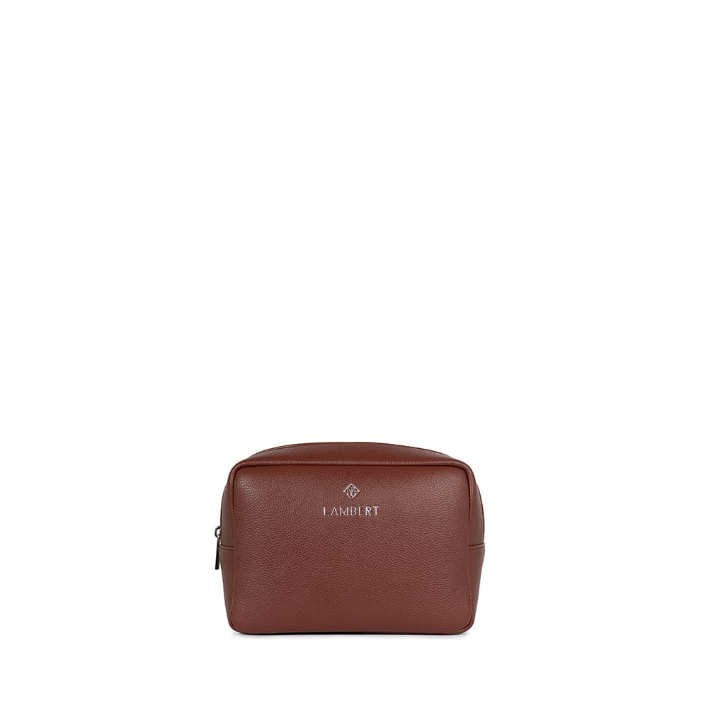 Trousse de Toilette en Cuir Vegan Rosewood Lambert La Zoe