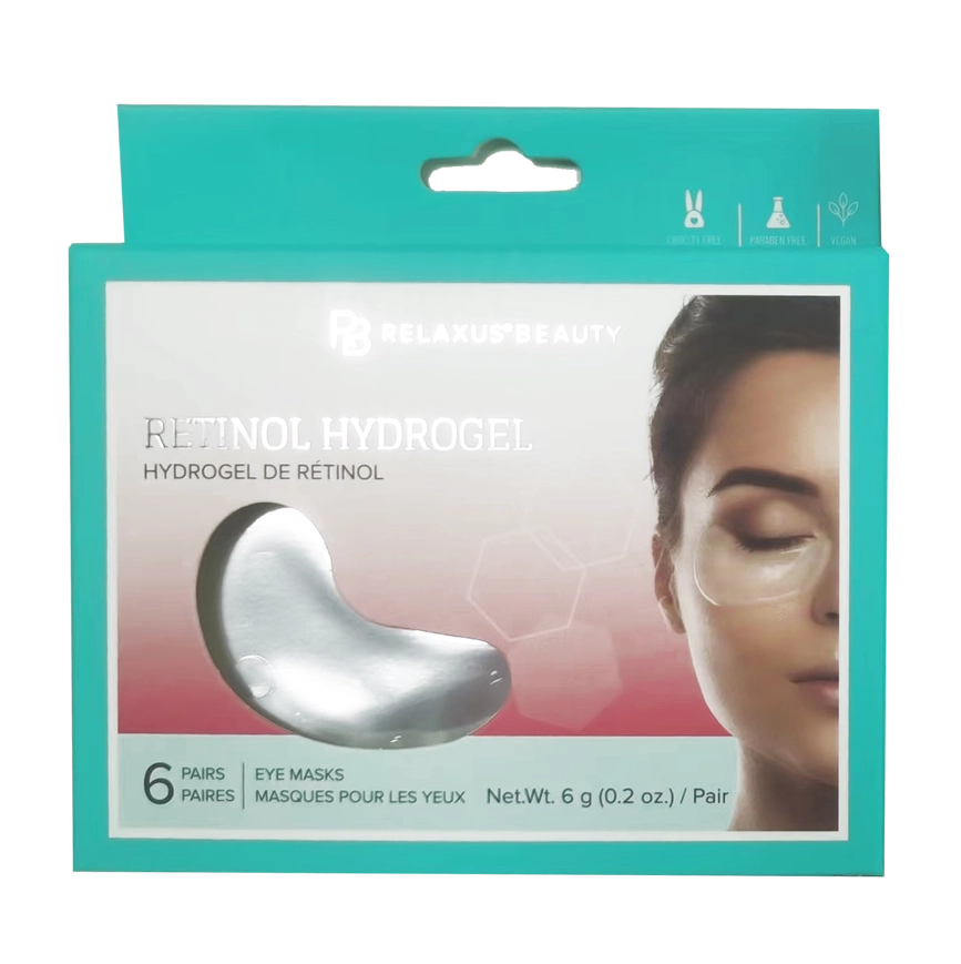 Masques pour les Yeux Hydrogel de Rétinol Relaxus Beauty