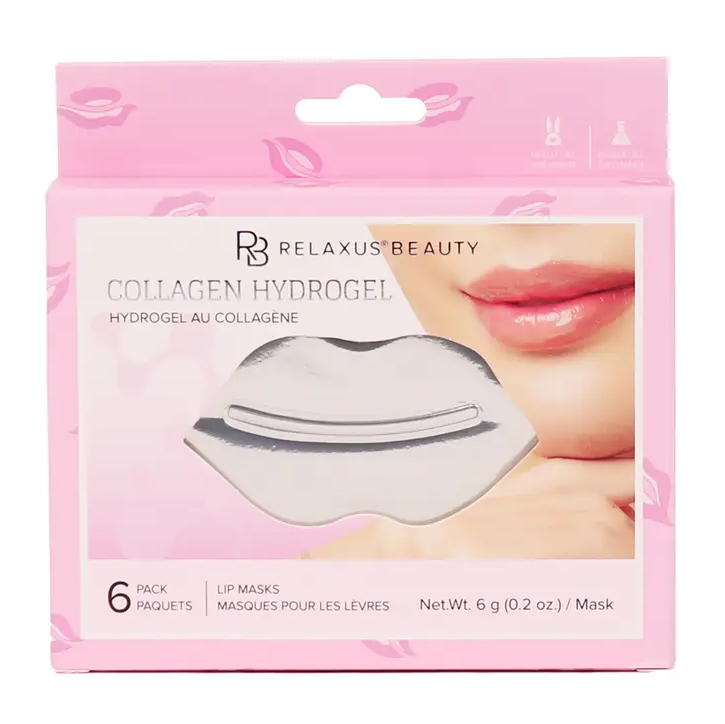 Masques pour les Lèvres Hydrogel au Collagène Relaxus Beauty