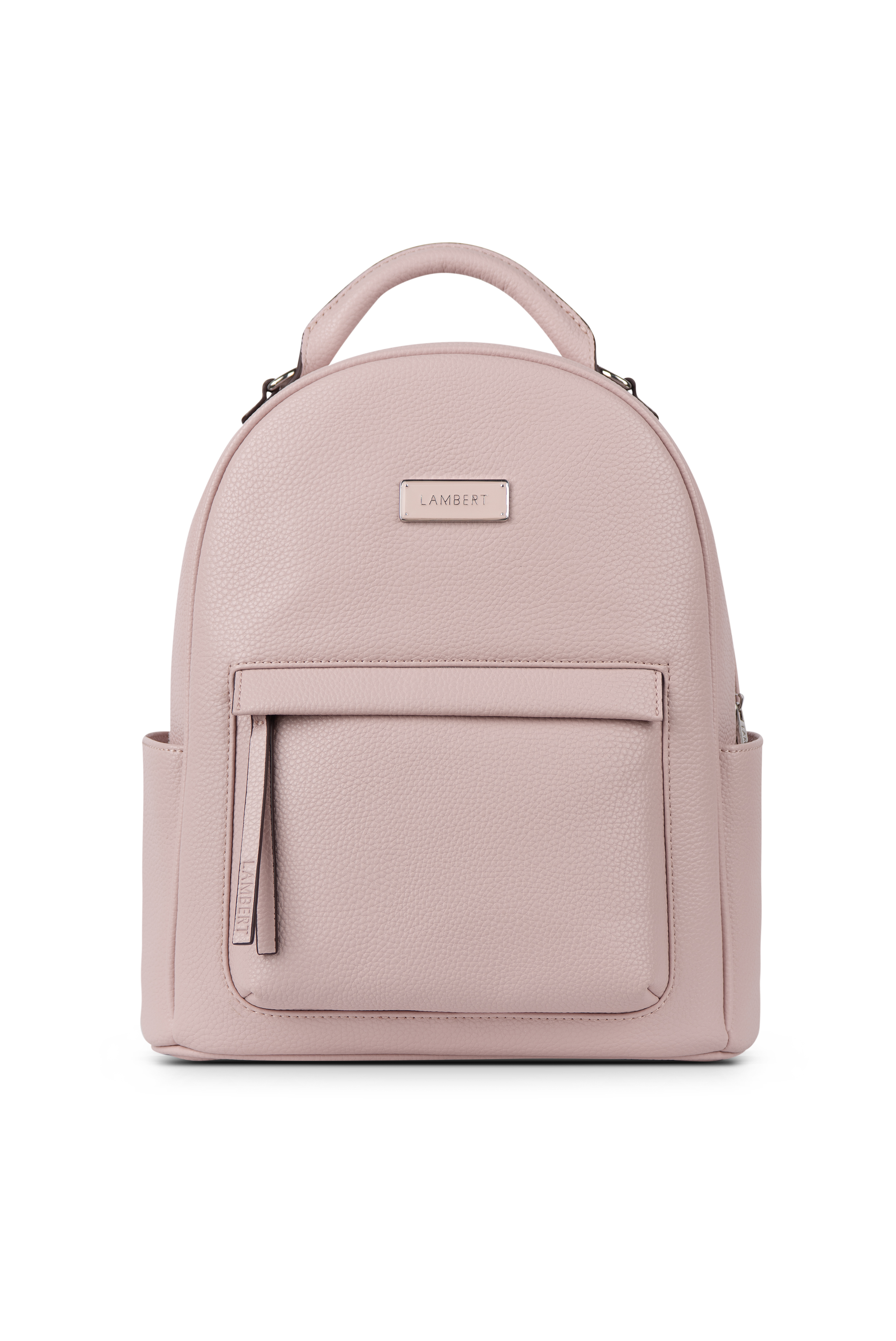 Sac à Dos en Cuir Vegan Dusty Pink Lambert Le Maude