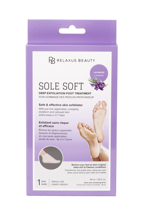 Soin Exfoliant pour les Pieds Lavande