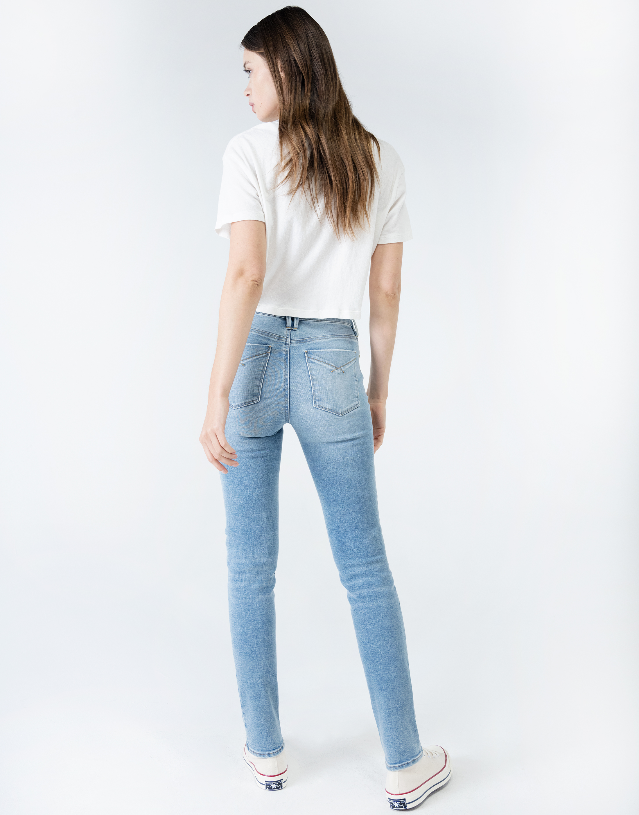 Jeans Skinny à Taille Haute Unpublished Olivia 