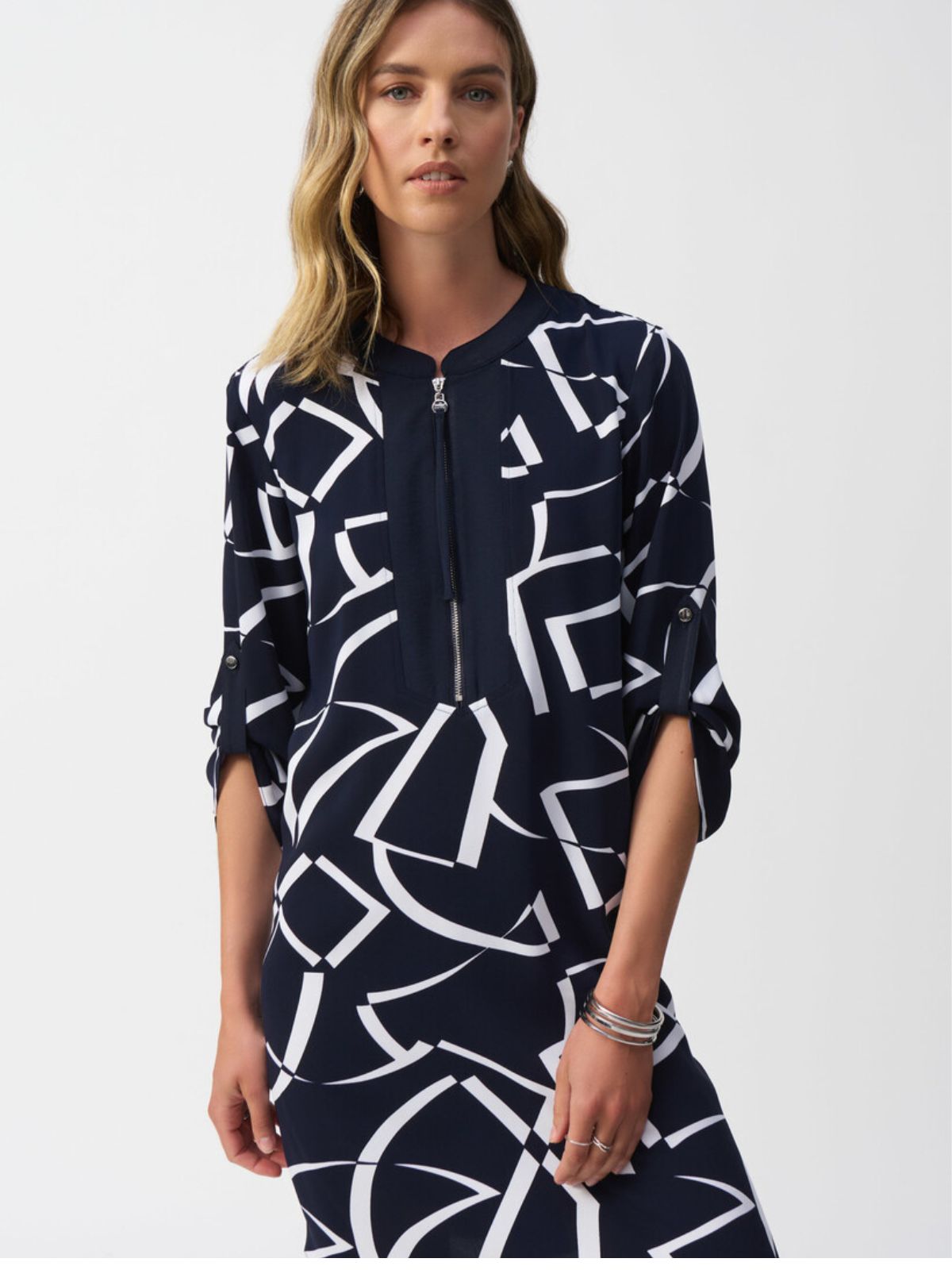 Robe Ã  motifs géométriques Joseph Ribkoff 251143 