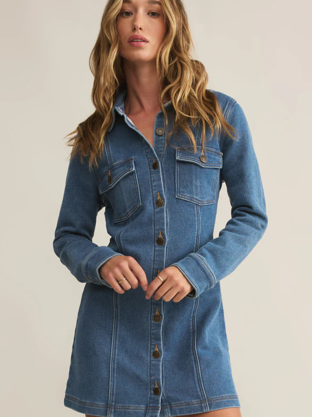 Denim Dress Candice Z Supply ZD243984