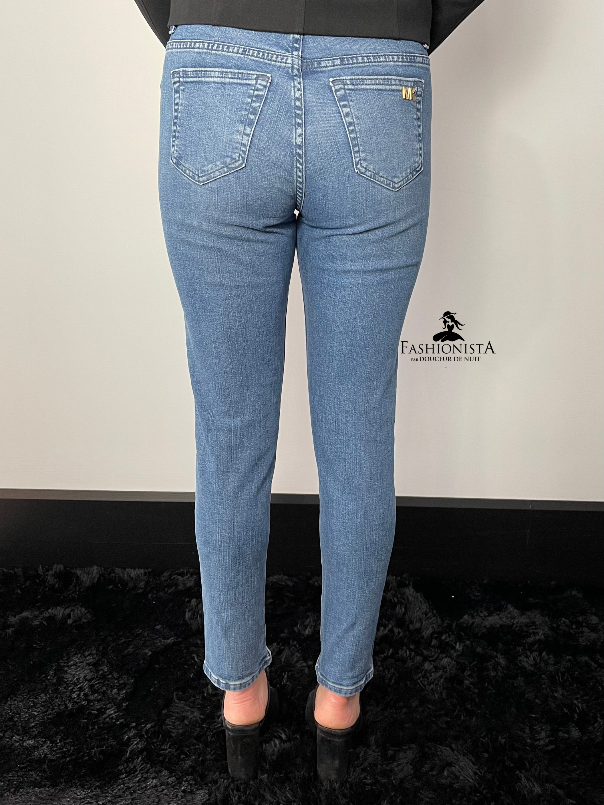 Jean Skinny à Taille Haute Michael Kors MB99CGY4V6 