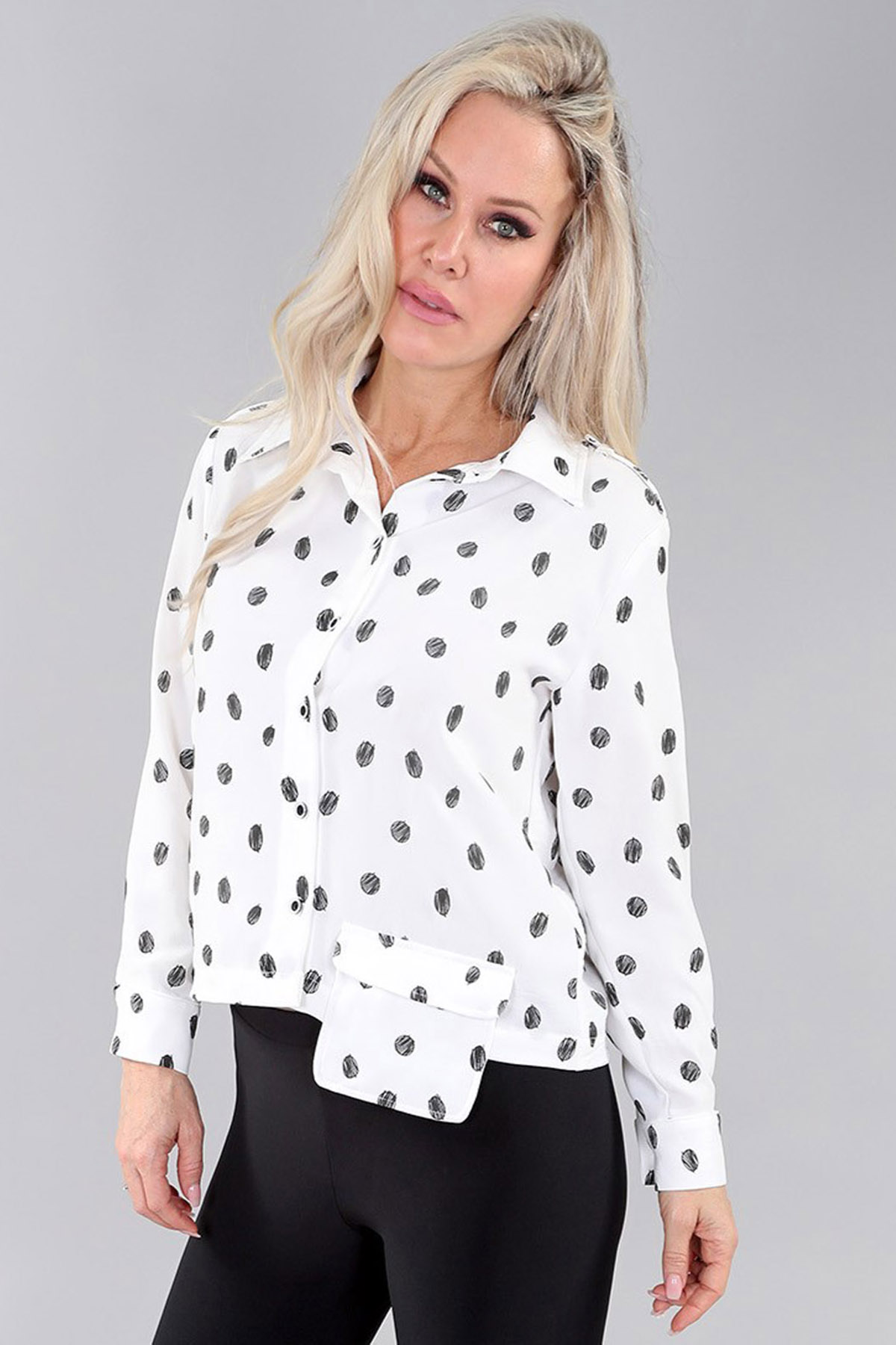 Blouse avec Motif Michael Tyler 25S1885