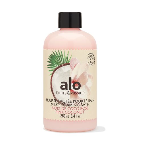 Mousse Lactée pour le Bain 250ml alo Noix de Coco Rose