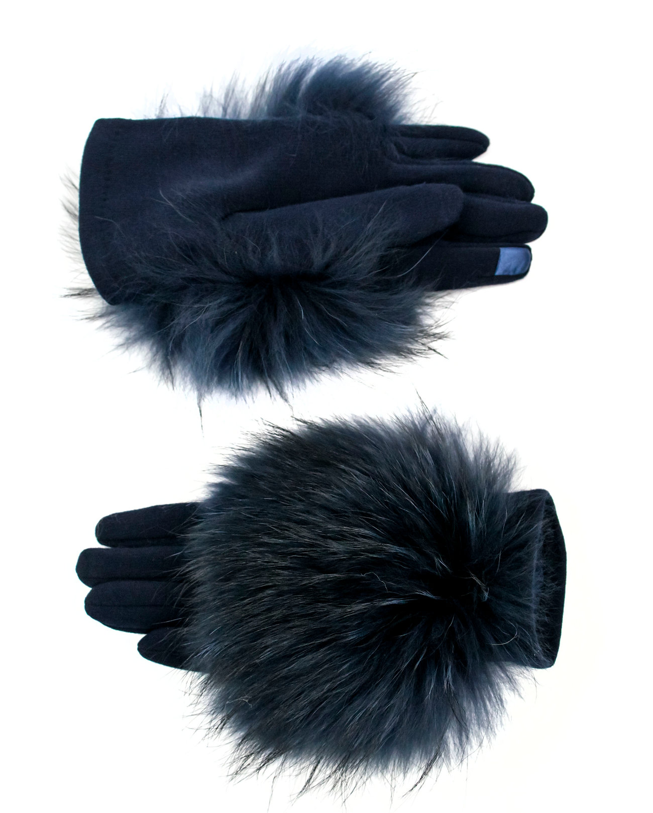 Gants avec Fourrure de Renard Mitchie's GLMK61 