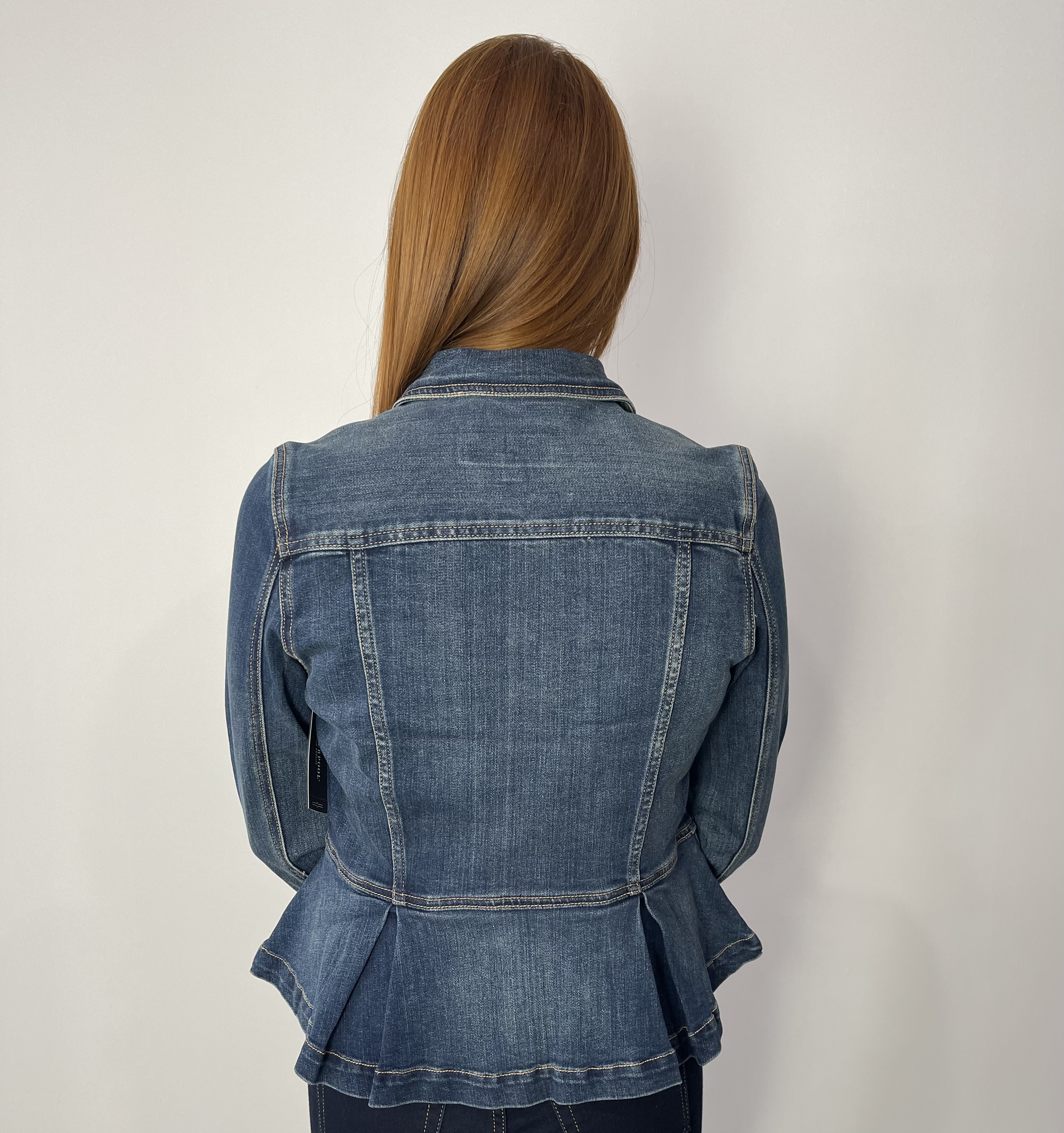 Veste en Jean Peplum Liverpool LM1036EF 