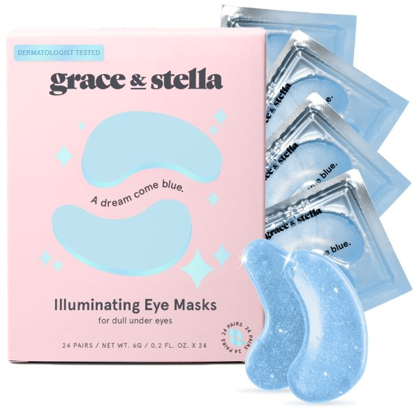 Masques Illuminateurs Bleus pour les Yeux (24) grace & stella