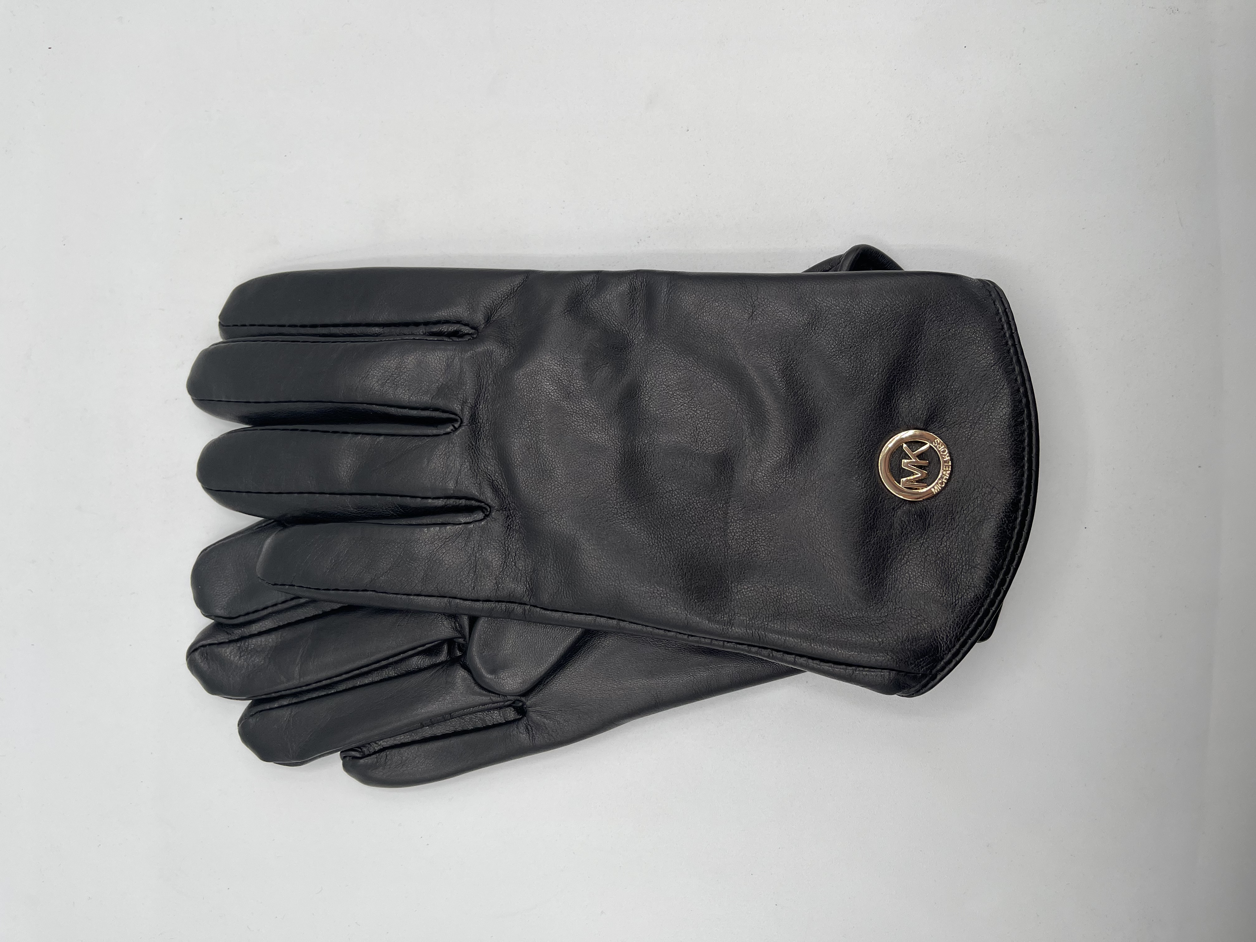 Gants en Cuir avec Charm Logo Michael Kors 538680 