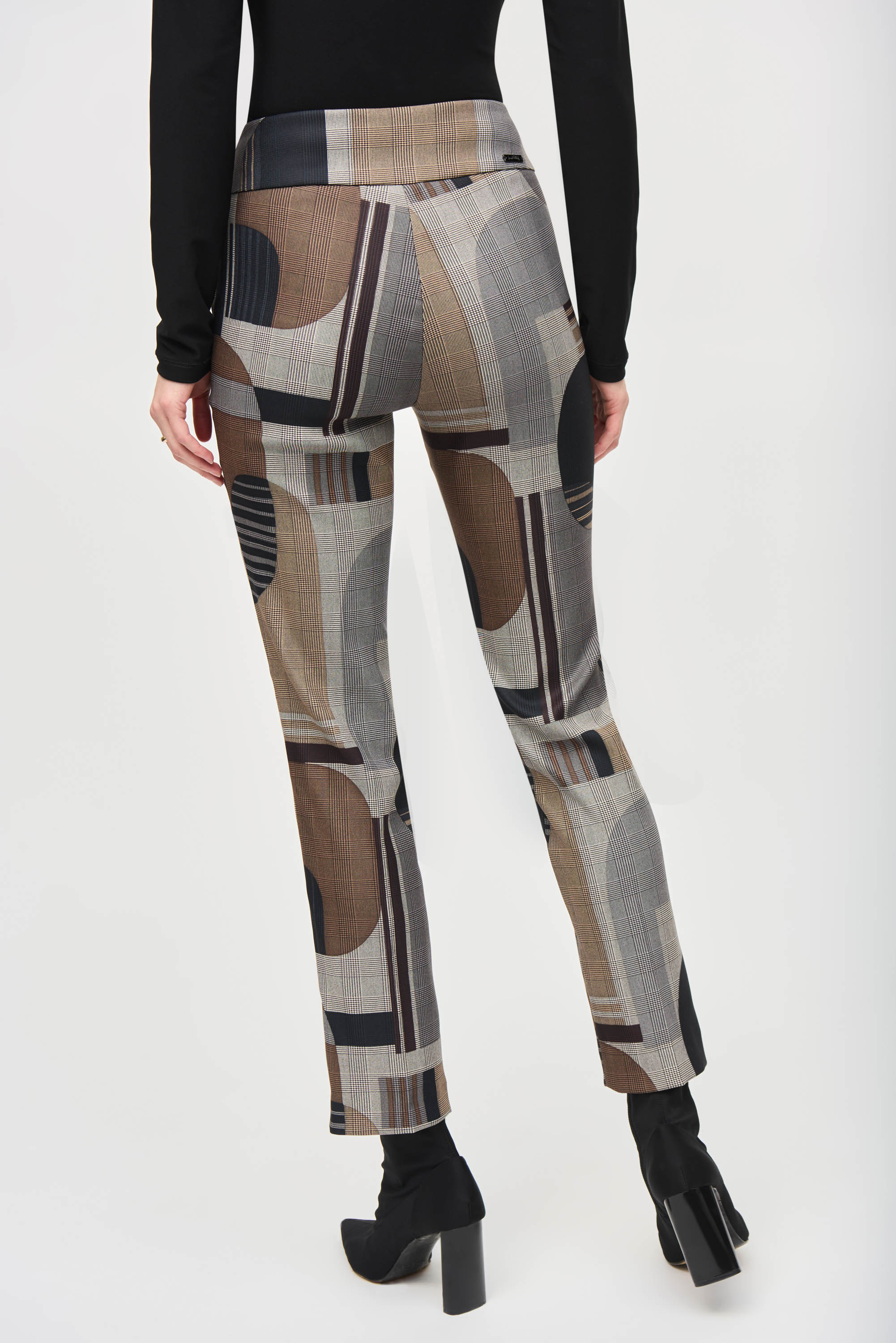 Pantalon Droit à Imprimé Abstrait Joseph Ribkoff 243299 