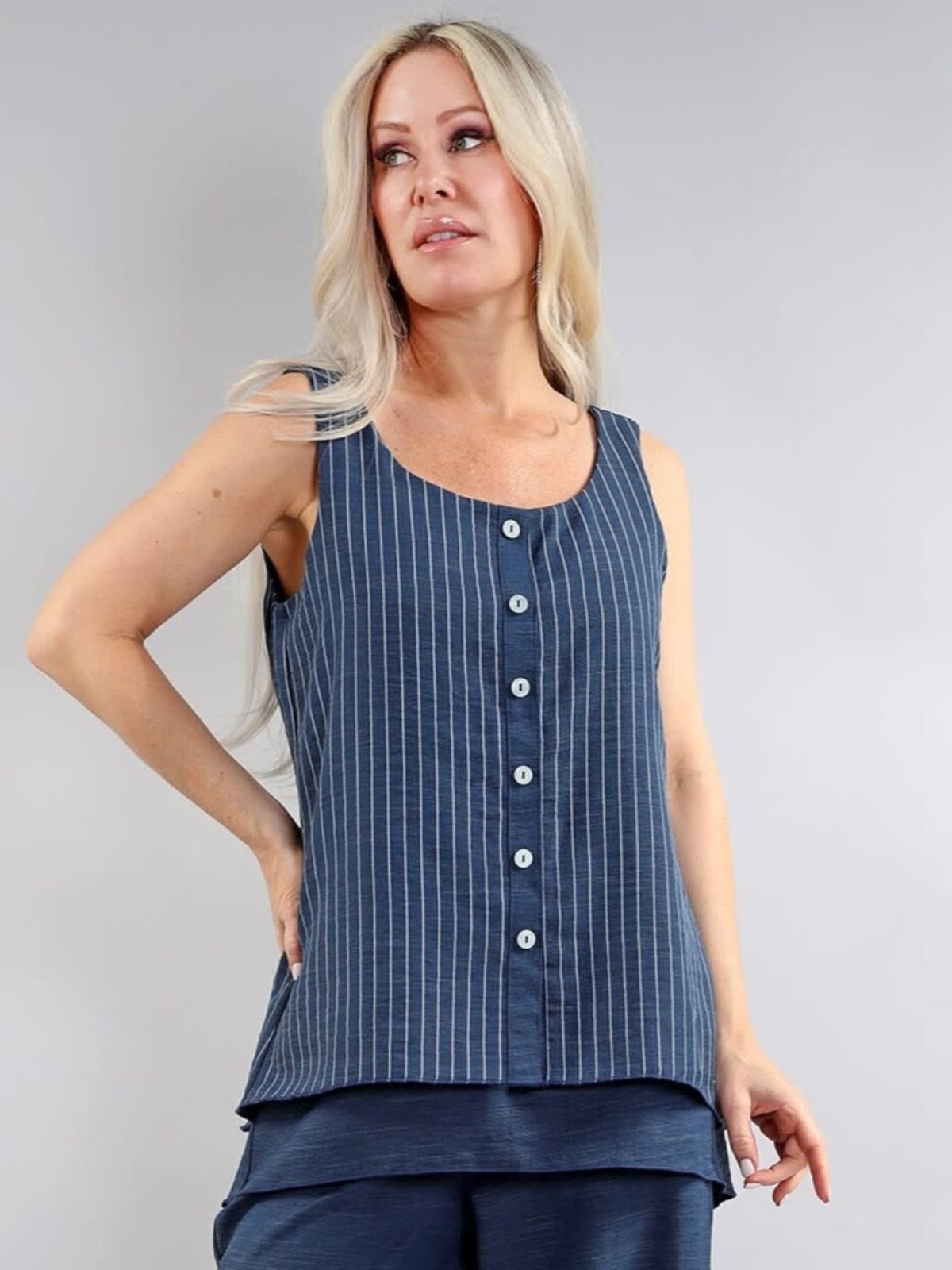 Camisole boutonnée Michael Tyler 25S2855 