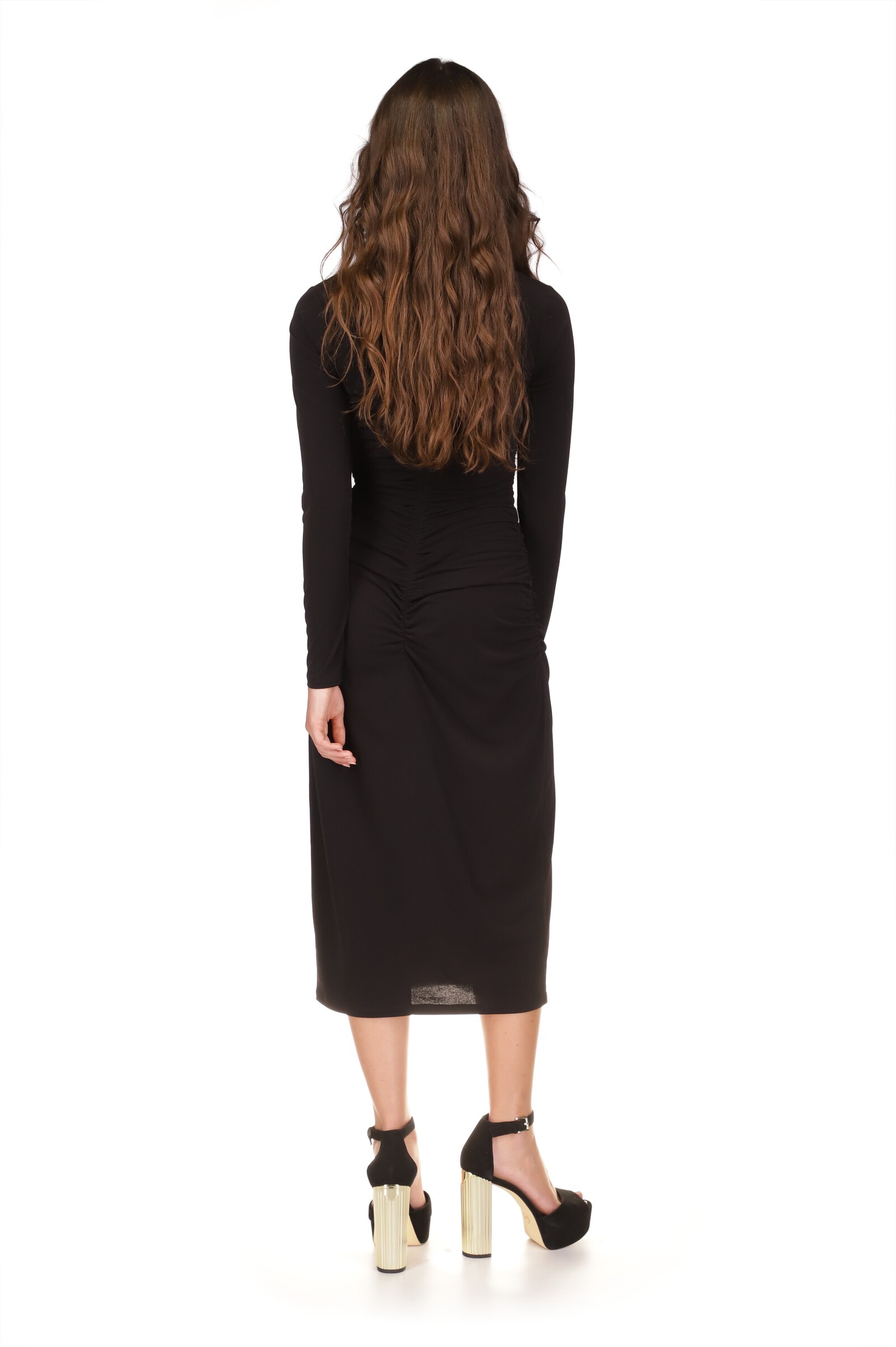 Robe Midi Froncée Michael Kors MF381UP03G 