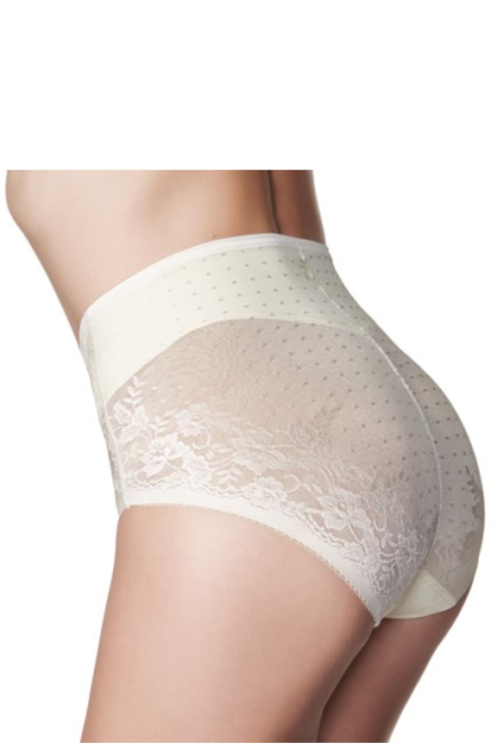 Culotte Janira Secrets Figure Slip Form Invisible en Dentelle Florale Niveau Fort 31542 