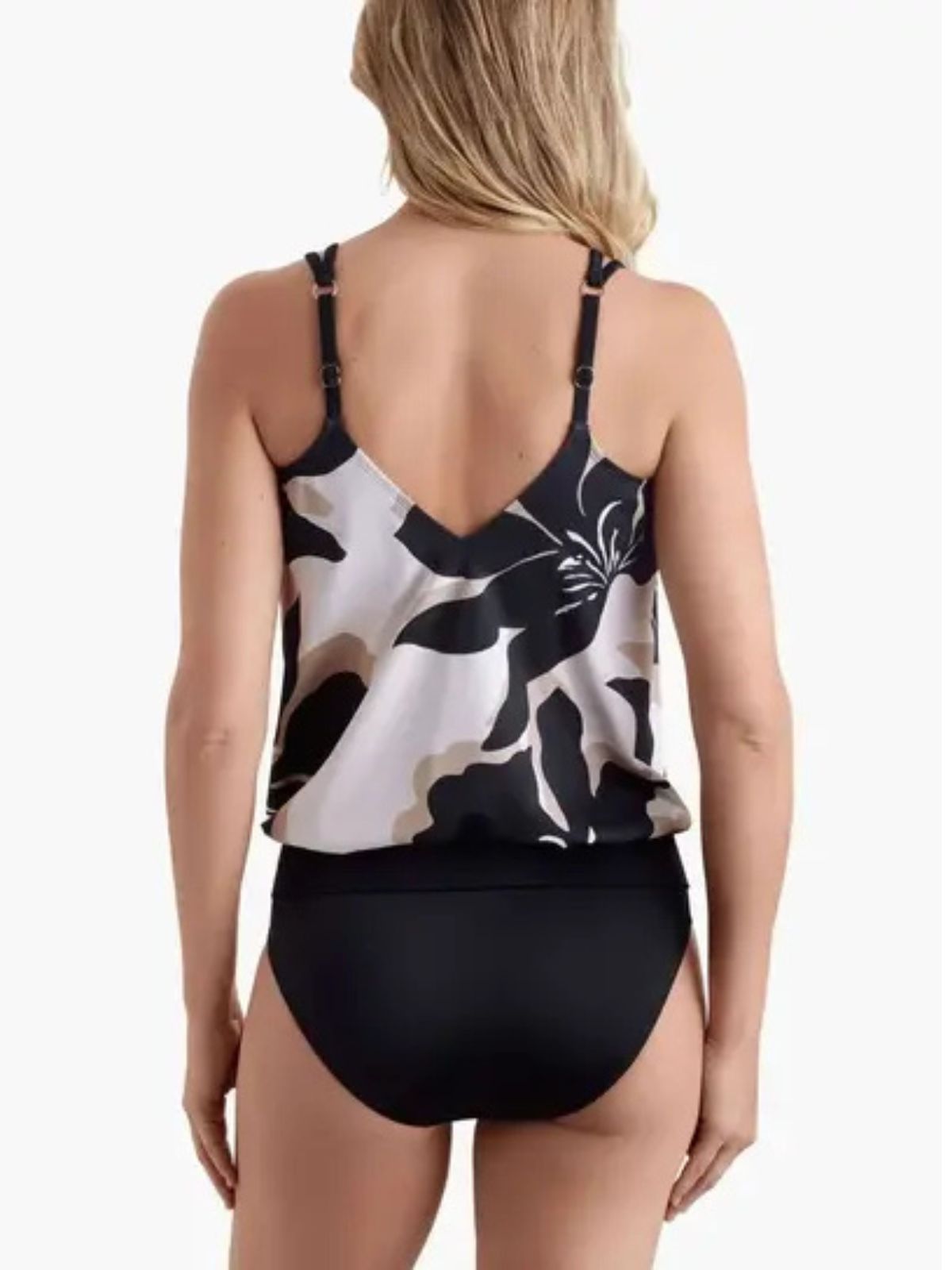 Haut Tankini à  col V Shape Solver 7102708 