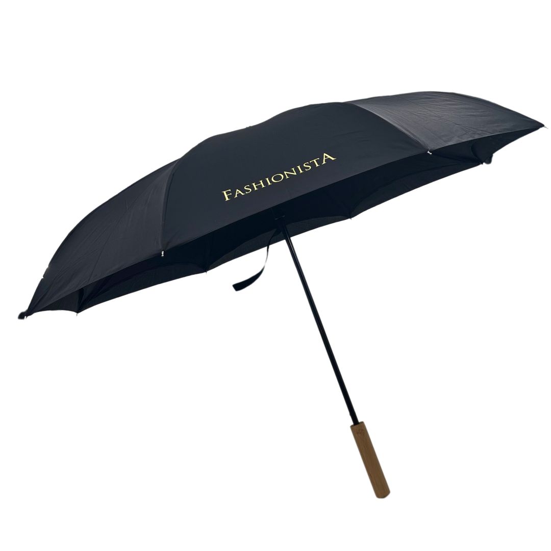 Parapluie Fashionista Noir/Gold