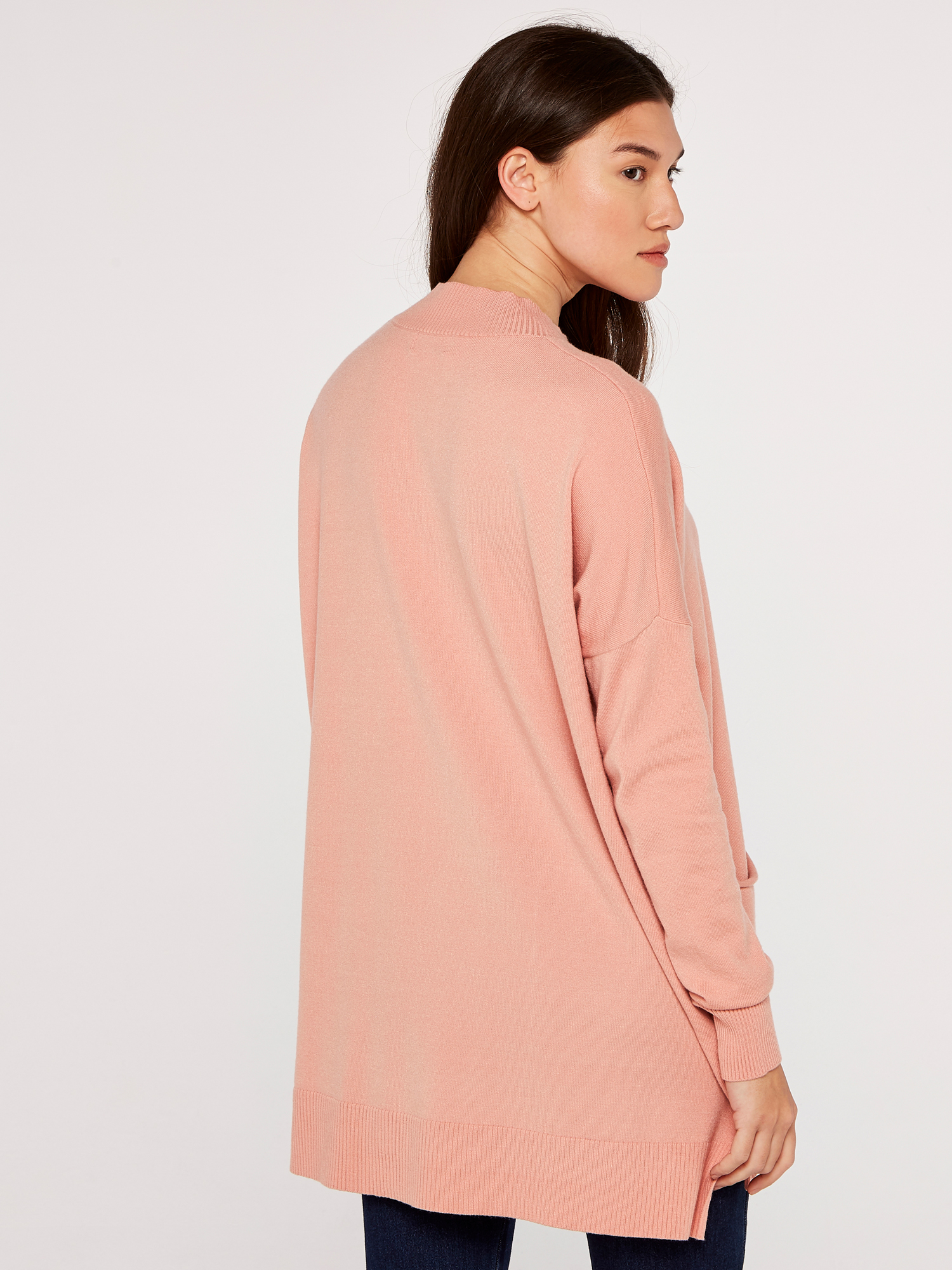 Pull à Poches Oversize Doux au Toucher Apricot 603165 