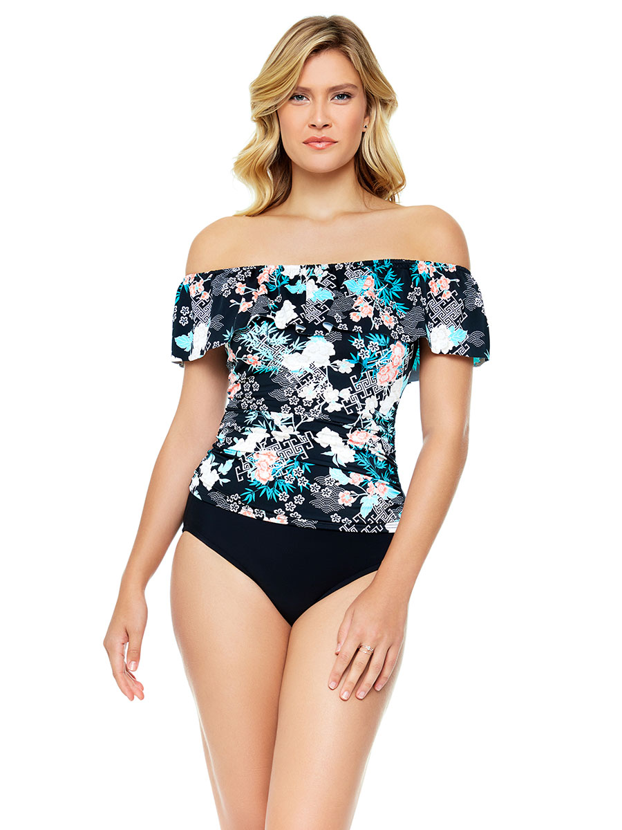 Tankini Secret Garden Épaules Dénudées Penbrooke 5530621 