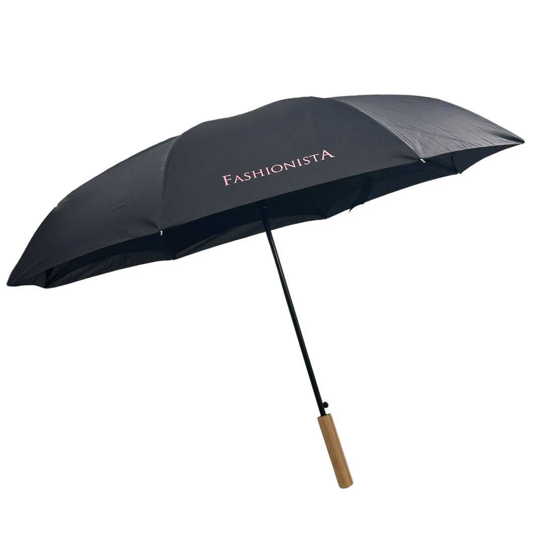 Parapluie Fashionista Noir/Rose Gold