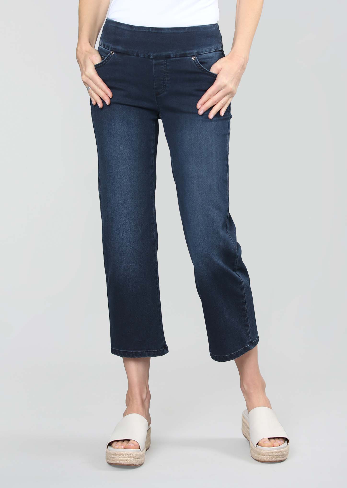 Pantalon Gaucho en Denim Lisette L. Bryana 541695 