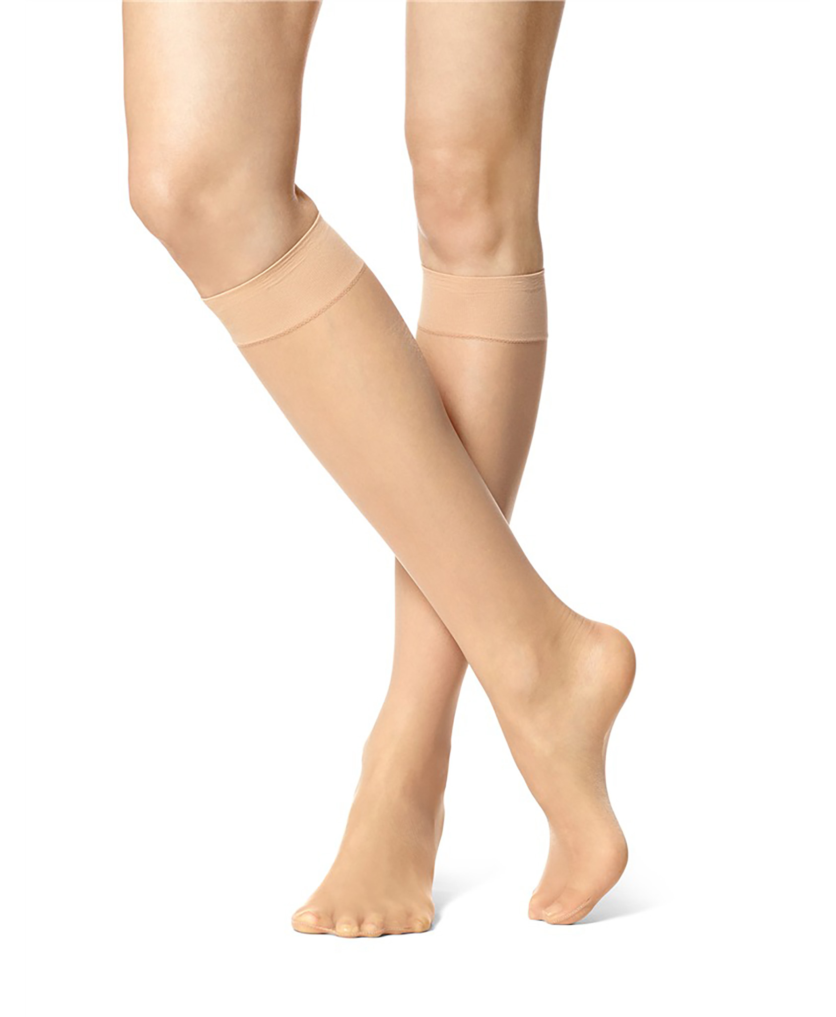 Sheer Knee High 2pk Hue U5866 