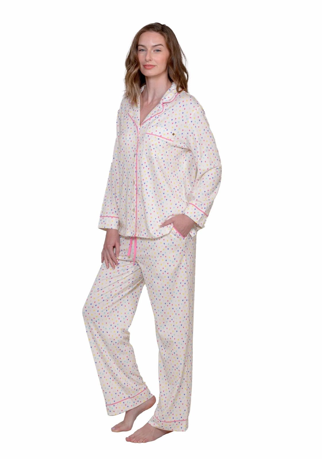 Pyjamas 2pcs Chemisier LATTELOVE LW10KS150VH