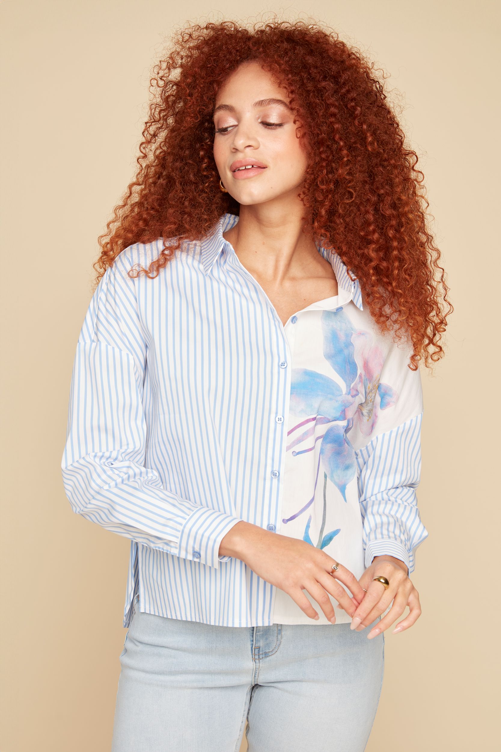 Blouse avec rayures Renuar R5190