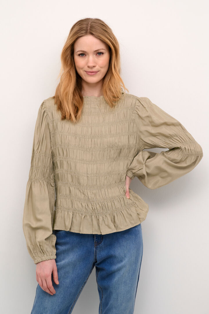 Blouse Cream 10607869 