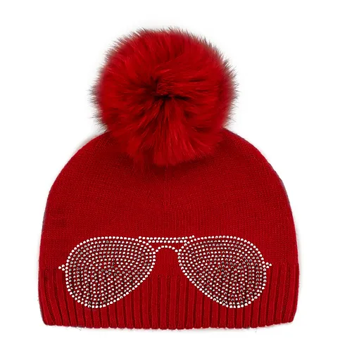 Tuque aviateur avec Pompon Renard Mitchie's HTAN18 