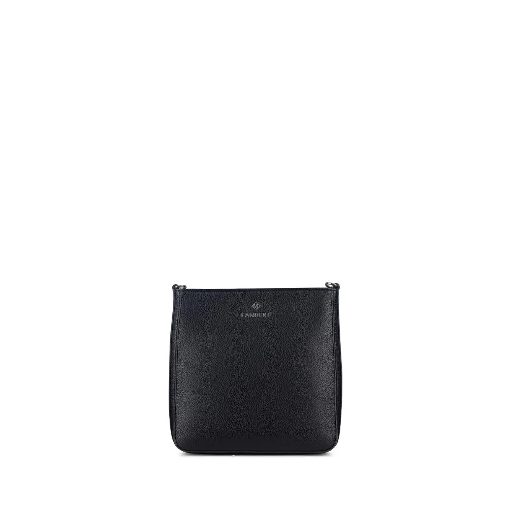 Le Natalia - Sac bandoulière en cuir vegan Noir Lambert 