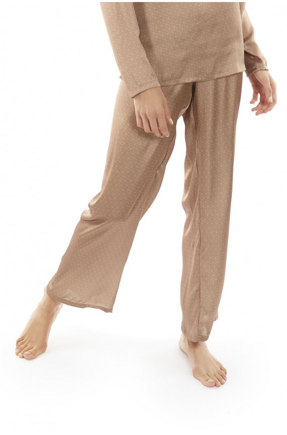 Pantalon Long Tissu Satiné Selmark 92075 