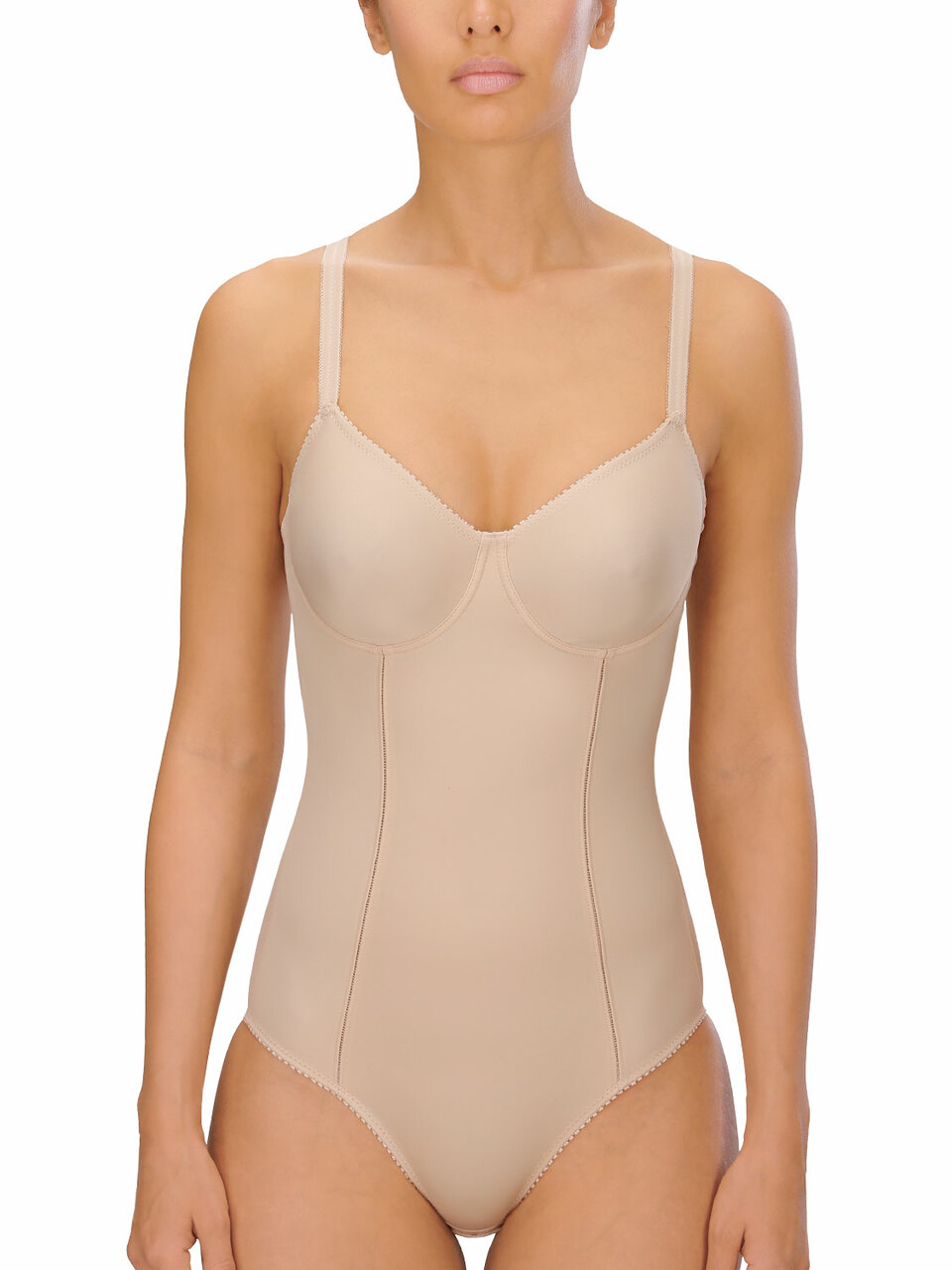 Bodysuit Moulé à Armatures sans Couture Naturana 3260 