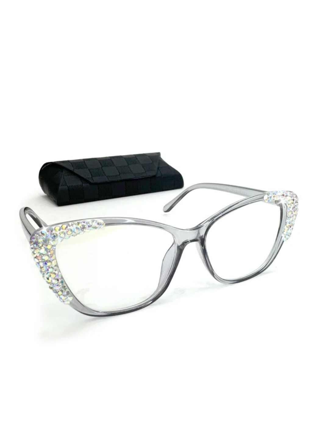 Lunette Crystal Wing Tip Jacqueline Kent Clear 250