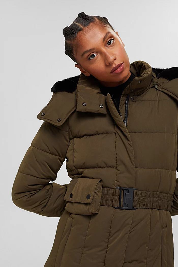 Manteau Puffer Ceinturé Esprit 091EE1G323 