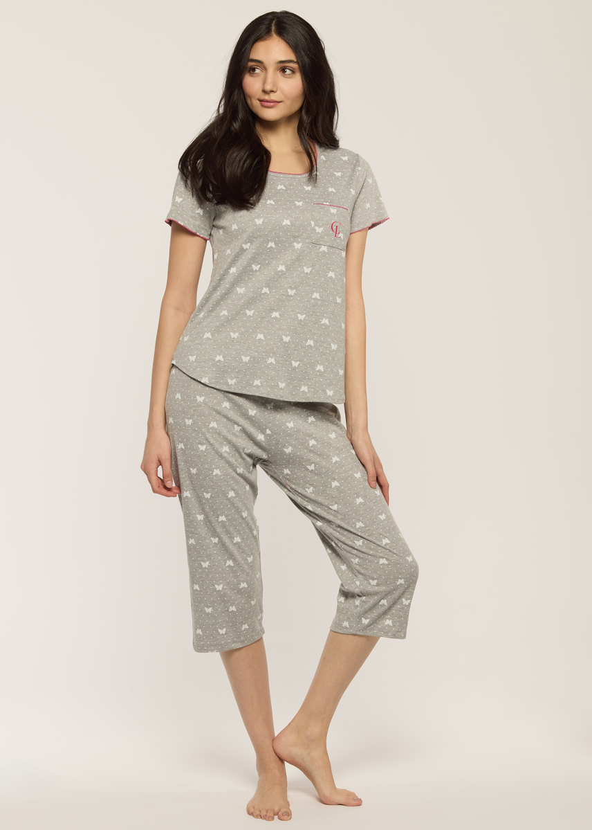 Pyjamas 2pc Motif Papillons Claudel LI151390