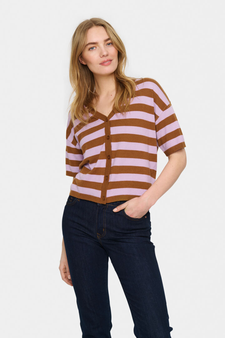 Cardigan Fikam Striped Saint Tropez 30513364 