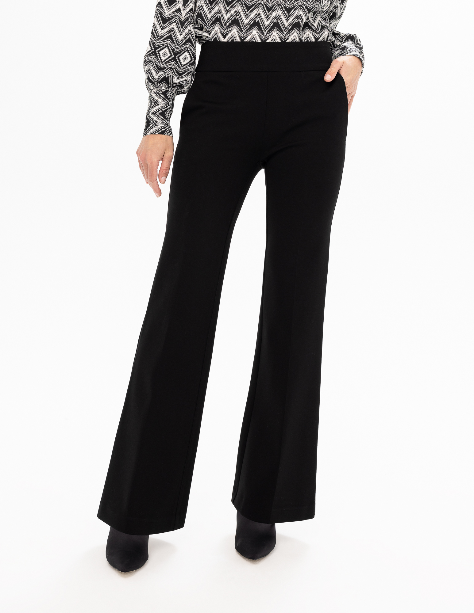 Pantalon Pull On Évasé Renuar R10054 