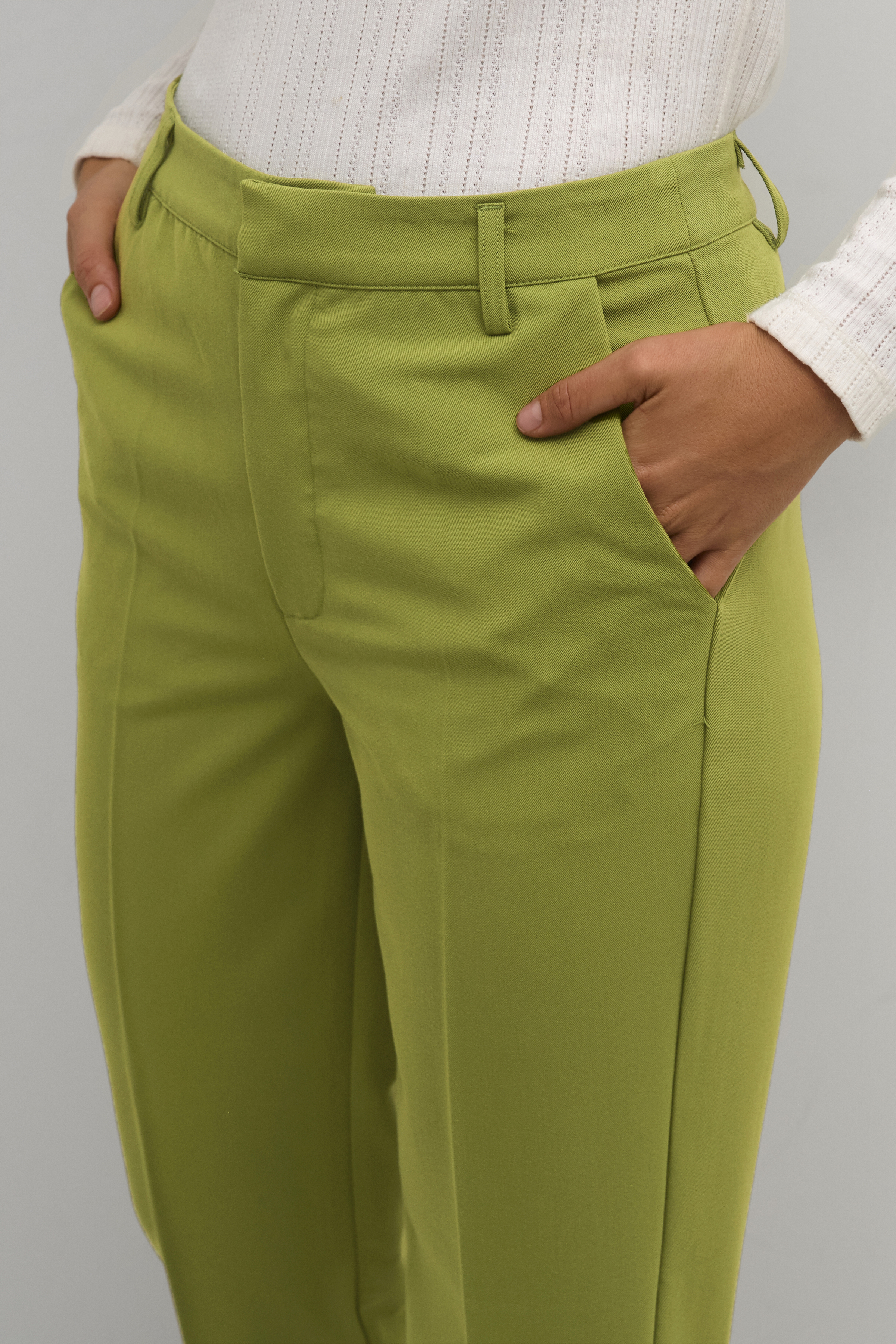 Pantalon Fermeture Éclair Asakura Kaffe 10507770 