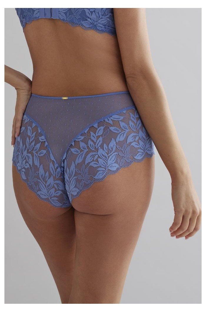 Culotte Taille Haute à Dentelle Fleurie Selmark 30903 